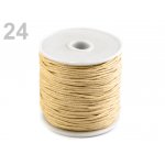 310030-24 Bawełniany sznurek woskowany gr. 1mm -beżowy