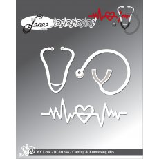 BLD1268 Wykrojnik By Lene- Medical stuff 1 - medyczne rzeczy 1