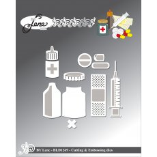 BLD1269 Wykrojnik By Lene- Medical stuff 2 -medyczne rzeczy 2