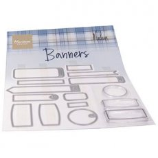 CS1058 Stemple i wykrojniki  - Banners by Marleen -banerki