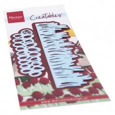 LR0653 Wykrojnik Marianne Design - CreaTables - Tulip border - brzeg tulipany