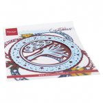 LR0654 Wykrojnik Marianne Design - CreaTables - Tulip doily-serwetka tulipany