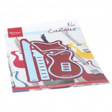 LR0657 Wykrojnik Marianne Design - CreaTables - Guitar by Marleen - gitara