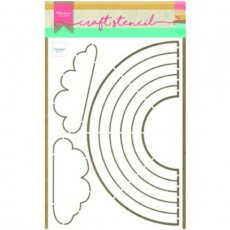 PS8065 Maska - Marianne Design -Rainbow-tęcza