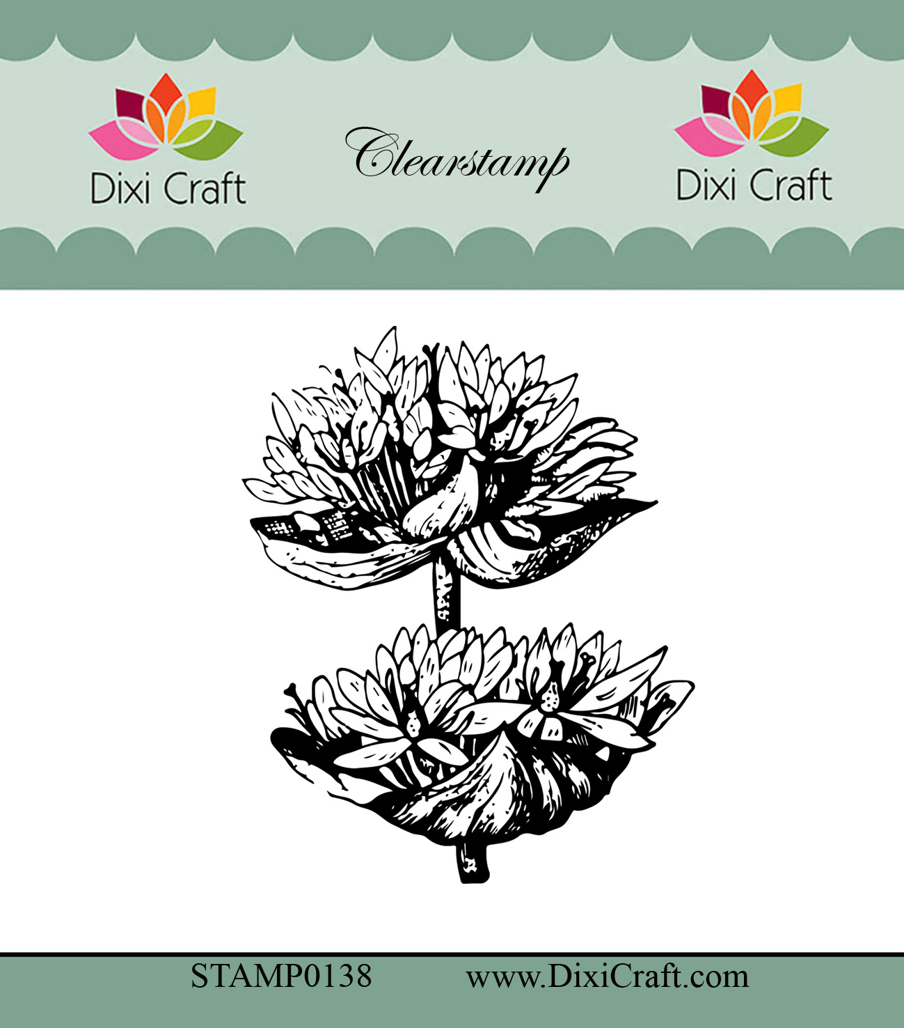 STAMP0138 Stemple Dixi Craft - Botanical Collection-roślina 4