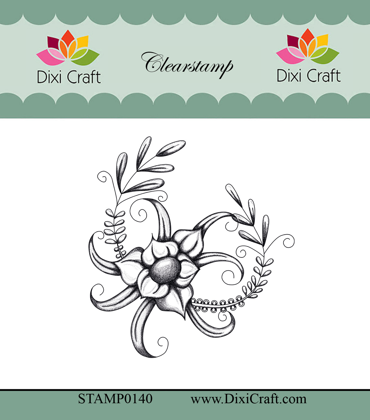 STAMP0140 Stemple Dixi Craft - Botanical Collection-roślina 5