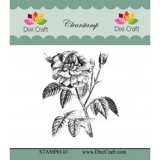 STAMP0143 Stemple Dixi Craft - Botanical Collection-róża 2