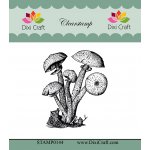 STAMP0144 Stemple Dixi Craft - Botanical Collection-grzyby