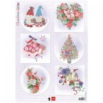 EWK1279 Arkusz A4 -Marianne Design - christmas wishes gnomes -gnomy