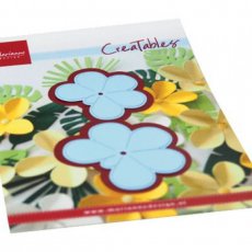 LR0666 Wykrojnik Marianne Design - CreaTables frangipani flower - kwiat