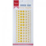 PL4516 Naklejki epoksydowe -żółte odcienie