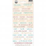 P13-AUT-11 ARKUSZ NAKLEJEK THE FOUR SEASONS - AUTUMN 01, 10,5 X 23CM