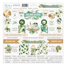 MT-URB-10PL URBAN JUNGLE- Naklejki tekturowe 30,5x30,5cm