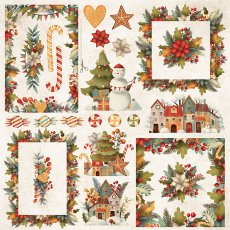 CP-CC08 Papier jednostronny-elementy-Craft&You Design 30,5x30,5 COLORS of CHRISTMAS 08