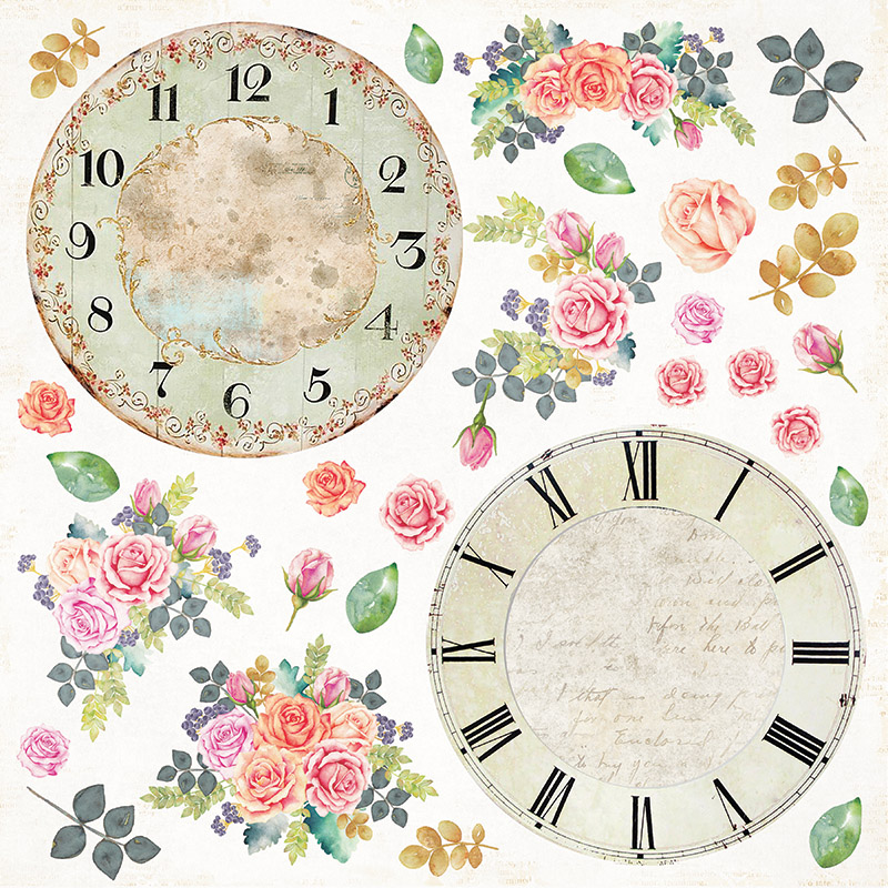 CP-GWW08 GONE WITH THE WIND 08-Paper/ Papier jednostronny-elementy-Craft&You Design 30,5x30,5