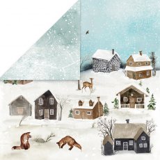 CP-WH01 Papier dwustronny Craft&You Design 30,5x30,5 WINTER HOLIDAY 01