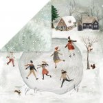 CP-WH04 Papier dwustronny Craft&You Design 30,5x30,5 WINTER HOLIDAY 04