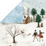 CP-WH05 Papier dwustronny Craft&You Design 30,5x30,5 WINTER HOLIDAY 05