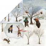 CP-WH06 Papier dwustronny Craft&You Design 30,5x30,5 WINTER HOLIDAY 06