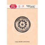 CS002 Stempel akrylowy-  MERRY CHRISTMAS