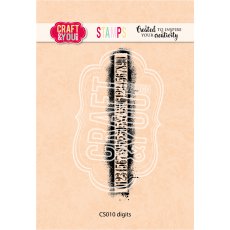 CS010 Stempel akrylowy Digits / Cyfry