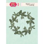CW094 Wykrojnik /Die-Mixed wreath- wianek mieszany- Craft&You Design