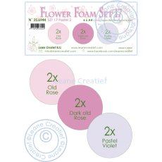 25.6944 Pianka do wykonywania kwiatków A4-zestaw 17 - pastelowy 2