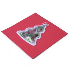 664679 Sizzix Making Essential - Shaker Tree / choinka 6szt