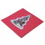 664679 Sizzix Making Essential - Shaker Tree / choinka 6szt