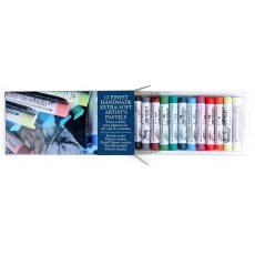 RENPASKOM12 Zestaw pasteli suchych Renesans - kartonik 12 kolorów 