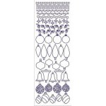 Rub-ons świąteczne bombki niebeskie