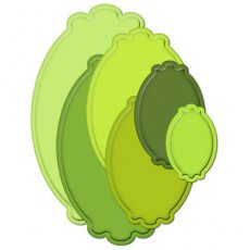 S5-022 Wykrojniki  Labels Ten - 6szt