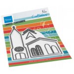 CR1520 Wykrojnik Marianne Design - CreaTables - Church by Marleen - kościół, kościółek