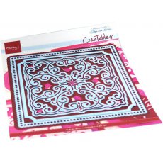 LR0692 Wykrojnik Marianne Design - CreaTables - Anja's Square XL - ramka, serwetka, kwadrat