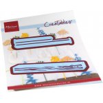 LR0695 Wykrojnik Marianne Design - CreaTables - Flower Display - wazon, menzurka, probówka, na kwiaty