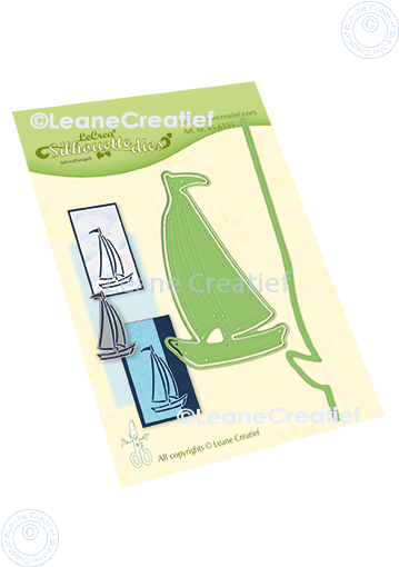 45.6555 Wykrojnik Leane Creatief - Sailboat - żaglówka