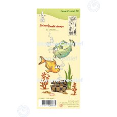 55.6685 Stemple akrylowy Leane Creatief - Fish 1 - ryby, rybki