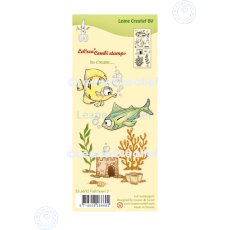 55.6692 Stemple akrylowy Leane Creatief - Fish 2 - ryby, rybki
