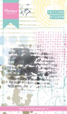 MM1616 Stemple Marianne Design - Texture stamps - Imprint - tło, odcisk, plama