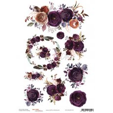 CC-HD-RYZ-01 HOME DECOR - PAPIER RYŻOWY - 01 - arkusz A4