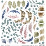 CC-L-14 - LIŚCIE - arkusz dodatków do wycięcia