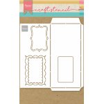 PS8079 Maska Marianne Design - Craft stencil - A4 - SLIMLINE ENVELOPE - koperta