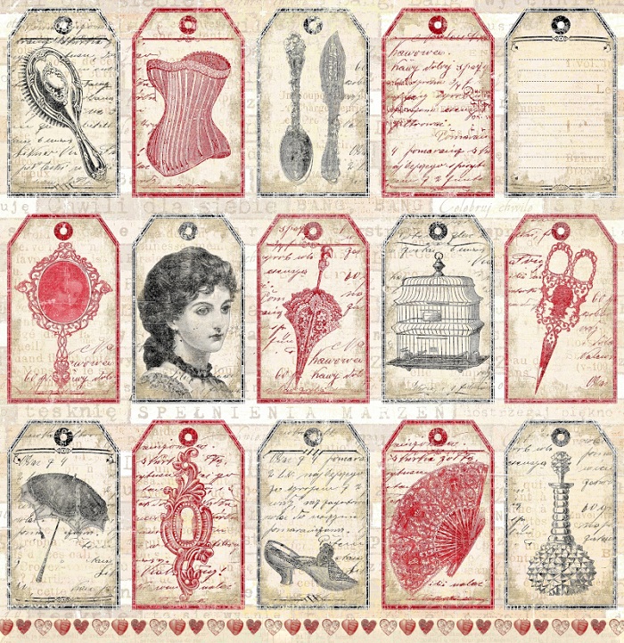 UHK-HIL-A Holmes In Love - ADLER - PAPIER DWUSTRONNY 30,5 x 30,5 cm