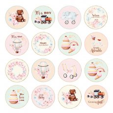 CP-BT07 Papier jednostronny-elementy-Craft&You Design 30,5x30,5 BABY TOYS 07