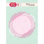 CW105 WYKROJNIK -doily 3 - serwetka 3 - Craft&You Design