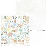  P13-BAB-98 ARKUSZ DO WYCINANIA BABY JOY - Baby Joy 30,5x30,5cm