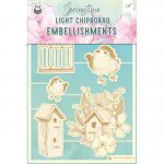 P13-CHI-SPR-03 ZESTAW TEKTUREK -  Springtime 03 - 10x15cm, 6szt.