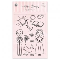 P13-CST-04 ZESTAW Zestaw stempli Komunia Święta, A6