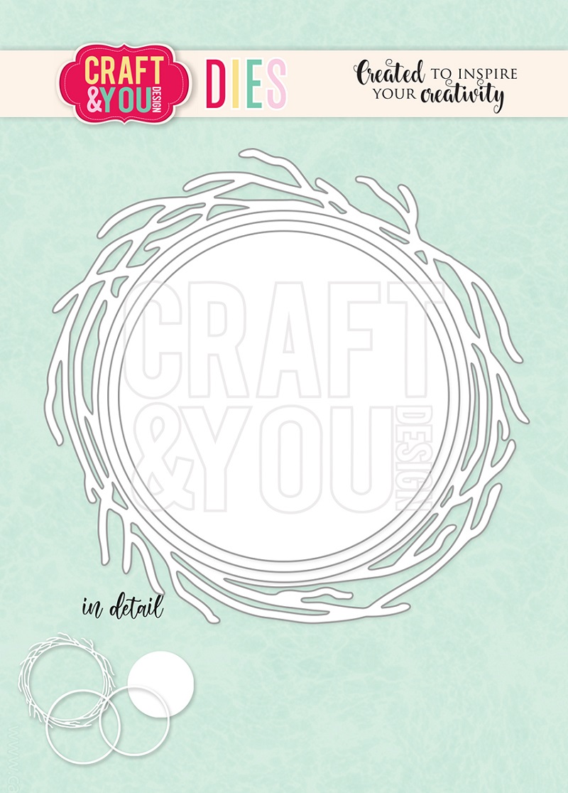 CW117 Wykrojnik /Die- ramka gniazdko - Craft&You Design