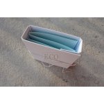 ECO-HARO-10N Album harmonijka w okładce - niebieska - 140x140mm